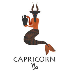 Zodiac In The Style Of Ancient Greece Capricorn