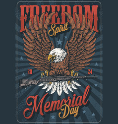 Usa Memorial Day Colorful Flyer