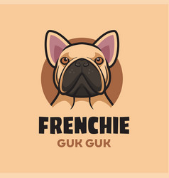 Frenchie Dog Logo Concept