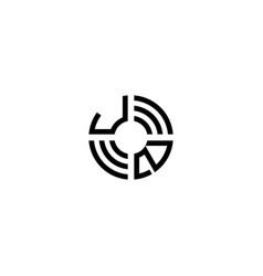 Zj Circle Line Logo Initial Concept With High