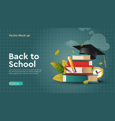 Back To School Web Banner Greeting