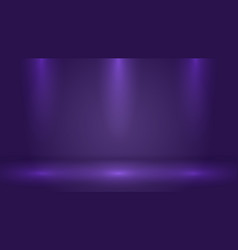 Purple Empty Room Studio Or Interior Gradient