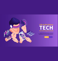 Future Tech Horizontal Banner