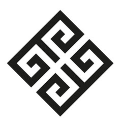 Greek Key Logo Motives Symbol