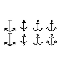 Anchor Icon Sign Marine Symbol