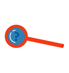 Magnifying Glass With A Question Mark Icon