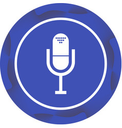 Unique Voice Memo Glyph Icon