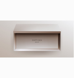 An Elegant Open Shoe Box Mockup Showcasing