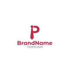 P Tie Logo Design