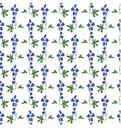 Seamless Aconite Pattern