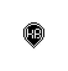 Kb Pixel Art Initial Logo