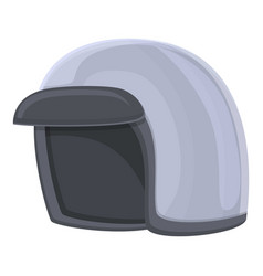 Biker New Helmet Icon Cartoon Moto Safety