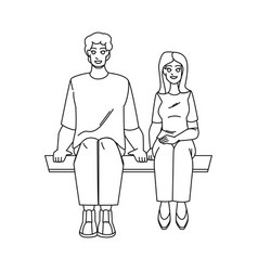 Couple Sitting