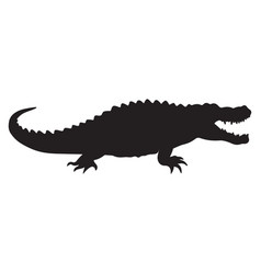 Crocodile Silhouette