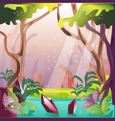 Fantasy Forest Game Background