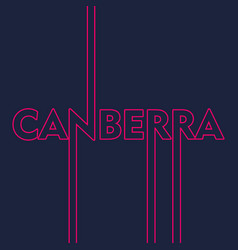 Canberra City Name