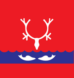 Flag Naryan-mar In Nenets Autonomous Okrug