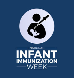 National Infant Immunization Week Observed Every