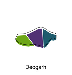 Deogarh City Of India Map