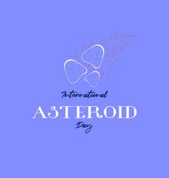 International Asteroid Day Design