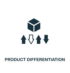 Product Differentiation Icon Creative Element