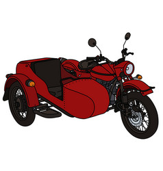 Retro Red Sidecar