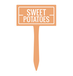 Sweet Potatoes Sign Cut Out