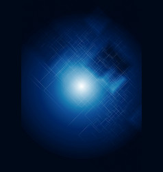 Dark Blue Abstract Technical Design