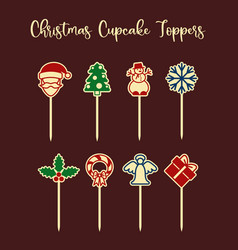 Cake Or Cupcake Toppers Template