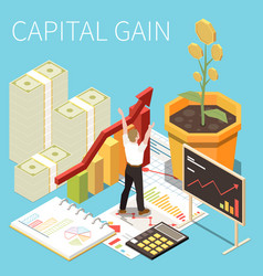 Financial Management Isometric