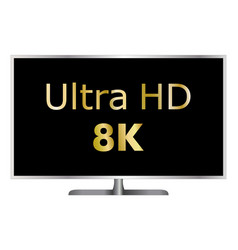 Ultra Hd 8k Television Icon