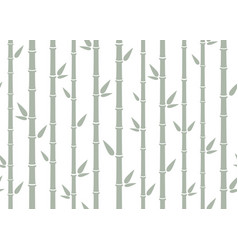 Bamboo Seamless Pattern Simple Flat