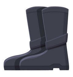 Biker Boots Icon Cartoon Moto Part