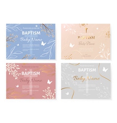 Baptism Invitation Card