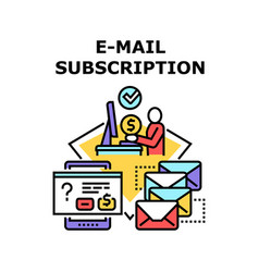 E-mail Subscription Concept