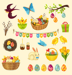 Easter Symbols Set