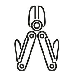 Penknife Icon Outline Knife Multitool