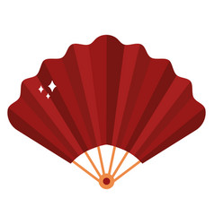 Red Hand Fan