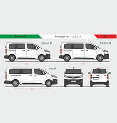 Fiat Scudo Passenger Vans L1 L2 L3 2022