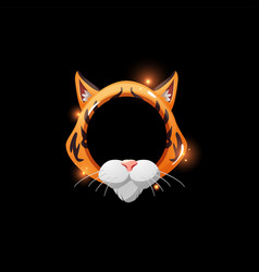 Fierce Tiger Face Game Avatar