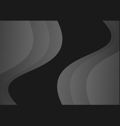 Gray Wavy Background Banner