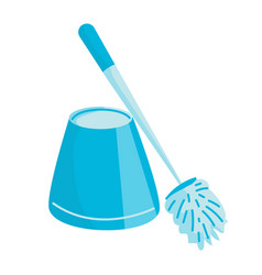 Toilet Brush Clipart Cartoon Simple Plastic