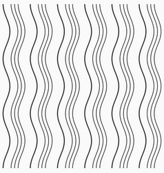 Abstract Seamless Pattern With Smooth Wavy Lines