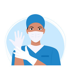 Nurse In Uniform Operating Room Surgeon