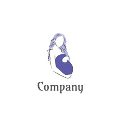 Pregnant Woman Logo Image