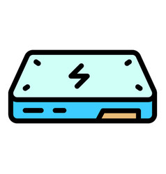 Laptop Configuration Icon Flat