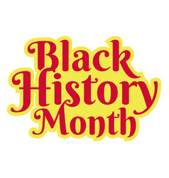 Black History Month Sticker