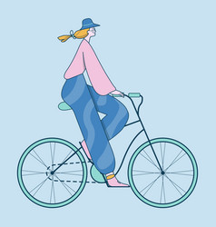 Girl On The Bicycle