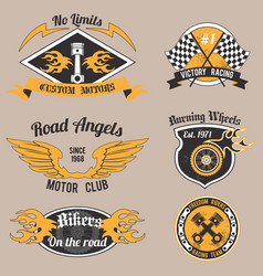 Motorcycle Design Badges