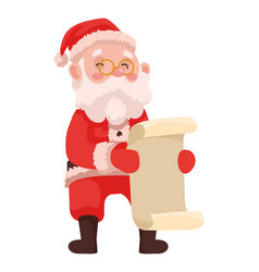 Santa Claus Reading Gifts List